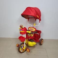 mimi アンパンマン デラックス 三輪車 サンシェード 安全ベルト 動作