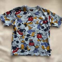BABYDOLL ミッキー ドナルド 総柄 Tシャツのサムネイル