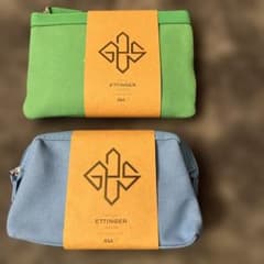 ETTINGER ANA トラベルポーチ 4個セット　新品 ETTINGER ANA ジネスクラス トラベルポーチ 2個セット - メルカリ