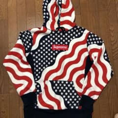 supreme パーカー 星条旗 14aw boxlogo シュプリームのサムネイル