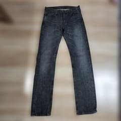 Levi's 505 ブラックデニムパンツ W31のサムネイル