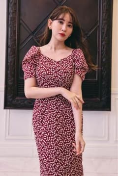 Cherry Pattern Cache-Coeur One-Pieceのサムネイル