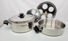 Vita Craft　ビタクラフト　両手鍋　No.5506　二個セット　蒸し器 Vita Craft ビタクラフト 両手鍋 No.5506 二個セット 蒸し器 - メルカリ