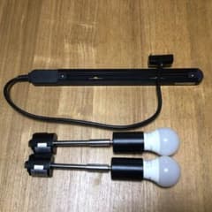 ダクトレール　照明セット　ダイソーのサムネイル
