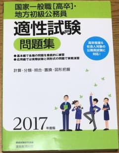 国家一般職〈高卒〉・地方初級公務員適性試験問題集 2017年度版のサムネイル