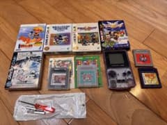 美品） ゲームボーイカラー本体（クリアパープル）＆40代がハマった
