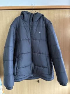 adidas アディダス ダウンジャケット ブラック３XL~4XL 着膨れしないのサムネイル