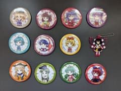 東方ロストワード 缶バッジ11個＆ストラップつきキーホルダーのサムネイル