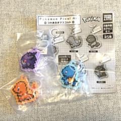 ポケモン ピクセルアート めじるしアクセサリー 3種セット＊ - メルカリ