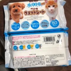 ペット用ウェットシートのサムネイル