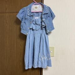 MEZZO PIANO デニムワンピース 120のサムネイル