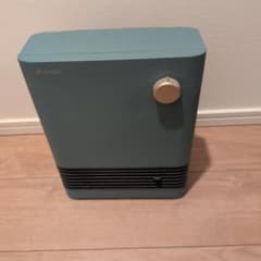 青いセラミックファンヒーターのサムネイル