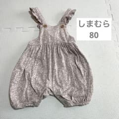 バースデー　ロンパース　オーバーオール　80のサムネイル