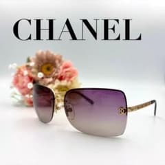 1126 CHANEL 4112 サングラス ココマーク リムレス y2k - メルカリ