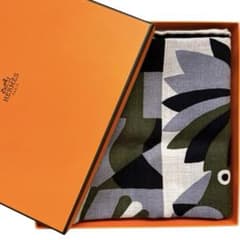 新品未使用 エルメス カシシル スカーフ カレ65 パラードアン 