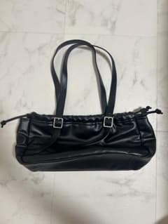 LEPSIM ブラック ハンドバッグ　美品のサムネイル