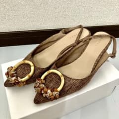 RANDA バックストラップパンプス　サンダル　バンブー　ランダのサムネイル