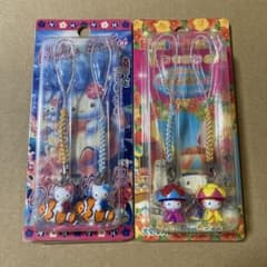 ハローキティ キティ 沖縄限定 クマノミ 花笠バージョン 根付け レア
