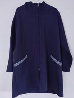 シャルレ サポートウォークロングブルゾン EW471 ダークネイビー L~LL