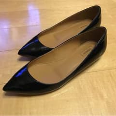 チェンバー  エナメルフラット  黒のサムネイル