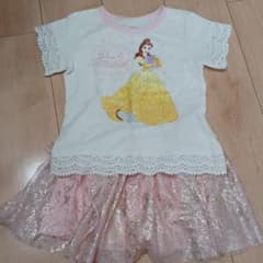セットアップ　Tシャツ　スカート　ディズニープリンセスのサムネイル