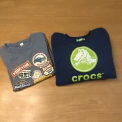 古着　2点セット　トレーナーと長袖Tシャツのサムネイル