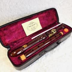 美品 ヤマハ 木製テナーリコーダー バロック式 ケース付 - メルカリ