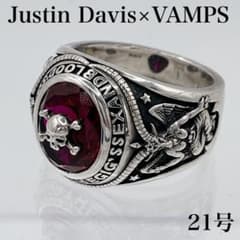 レア 廃盤 VAMPS Justin Davisコラボ カレッジ リング 21号 レア 廃盤 VAMPS Justin Davisコラボ カレッジ リング 21号 - メルカリ