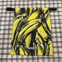 PRADA プラダ バナナ柄巾着（きんちゃく）のサムネイル