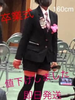 160 女の子 卒業式 ショートパンツスーツのサムネイル