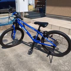 直接引取り】GIOS マウンテンバイク ハードテール 自転車 青 22インチ