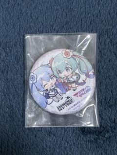 유키 미쿠 캔 배지 SNOW MIKU SKY TOWN