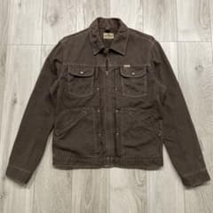 Wrangler 復刻 24MJZ デニムジャケット M ブラウン ラングラー Wrangler 復刻 24MJZ デニムジャケット M ブラウン ラングラー - メルカリ