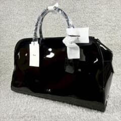 ✨新品✨未使用✨ウィムガゼット Hoaw. PVCボストンバッグ L 黒 A4