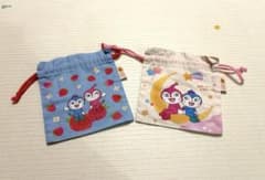 アンパンマンミュージアム ドキンちゃん コキンちゃん 巾着袋 コップ袋