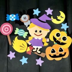 ◆ハロウィン壁面◆（おおきめ）のサムネイル