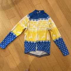 ASTUTO 長袖 サイクルジャージ 裏起毛 Sサイズ　秋向けのサムネイル