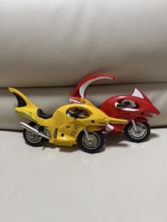 バンダイ 忍者戦隊カクレンジャー バイク シャークランチャー イエロー