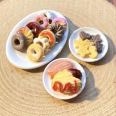 ミニチュア ハンドメイド クッキー フェイクフード スイーツ 食品