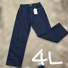 み様専用　　デニムパンツ　4Lのサムネイル