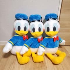 ドナルドダック　V-BIGぬいぐるみ　計3体