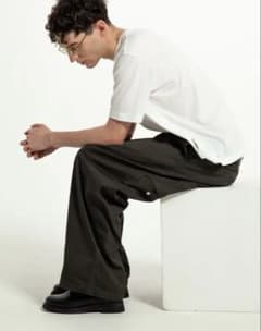 Simply Complicated LF WORK PANTS MOSS - メルカリ