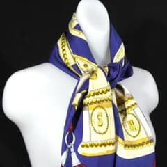 HERMES エルメス　大判スカーフ　カレ90　 D388 HERMES エルメス 大判スカーフ カレ90 D478 - メルカリ