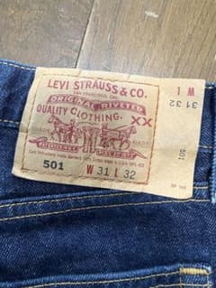 状態◎ リーバイス501XX アメリカ製 553刻印 W31 L32 濃紺のサムネイル