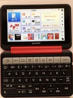 SHARP Brain 電子辞書 PW-SH4 本体 レッドのサムネイル