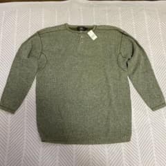 新品未使用 デッドストック RRL 三つ星 ハーフボタンニット L※小ホツレありのサムネイル