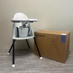 BABYBJÖRN ベビービョルン　ベビーチェア　ハイチェア　ハーネス付　美品のサムネイル