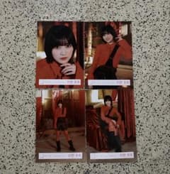 櫻坂46 的野美青 Nightmare症候群 生写真 MV 赤衣装 コンプ