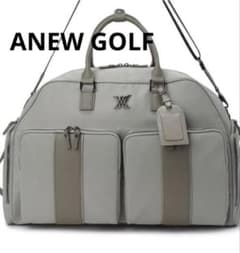 【新品未使用】ANEW GOLF ボストンバッグ ホワイト ANEW GOLFボストンバッグ - メルカリ