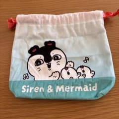 映画ちいかわ 人魚の島のひみつ 巾着ポーチ セイレーンのサムネイル